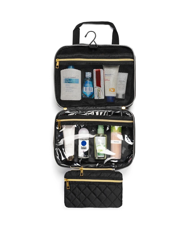 Ms. Jetsetter Hanging Toiletry Bag (2 Pieces) | Travel Accessories