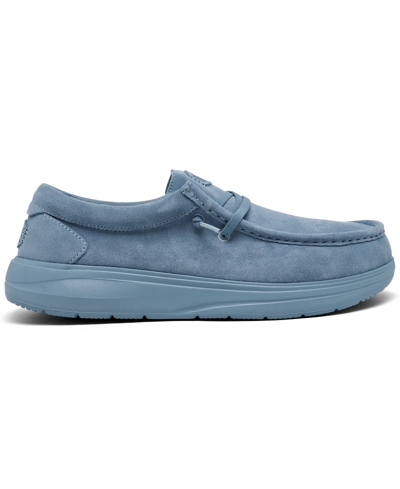 Hey Dude Men's Wally Comfort Suede Casual Sneakers from Finish Line