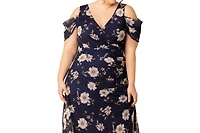 Kiyonna Plus Seraphina Mesh Gown
