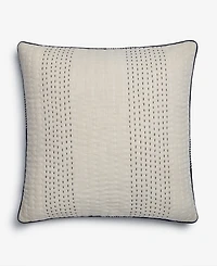 Oake Pick Stitch Decorative Pillow, 22" x 22", Exclusively at Macy's