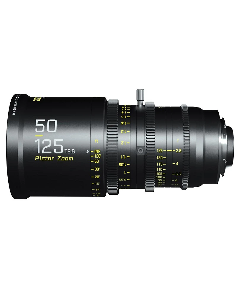 Dzofilm Pictor 20-55mm and 50-125mm T2.8 Super35 Parfocal Cine Lens Bundle for Pl Mount and Canon Ef, Black