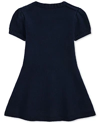Polo Ralph Lauren Baby Girl Cotton Flag Sweater Dress