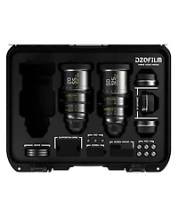Dzofilm Pictor 20-55mm and 50-125mm T2.8 Super35 Parfocal Cine Lens Bundle for Pl Mount and Canon Ef, Black