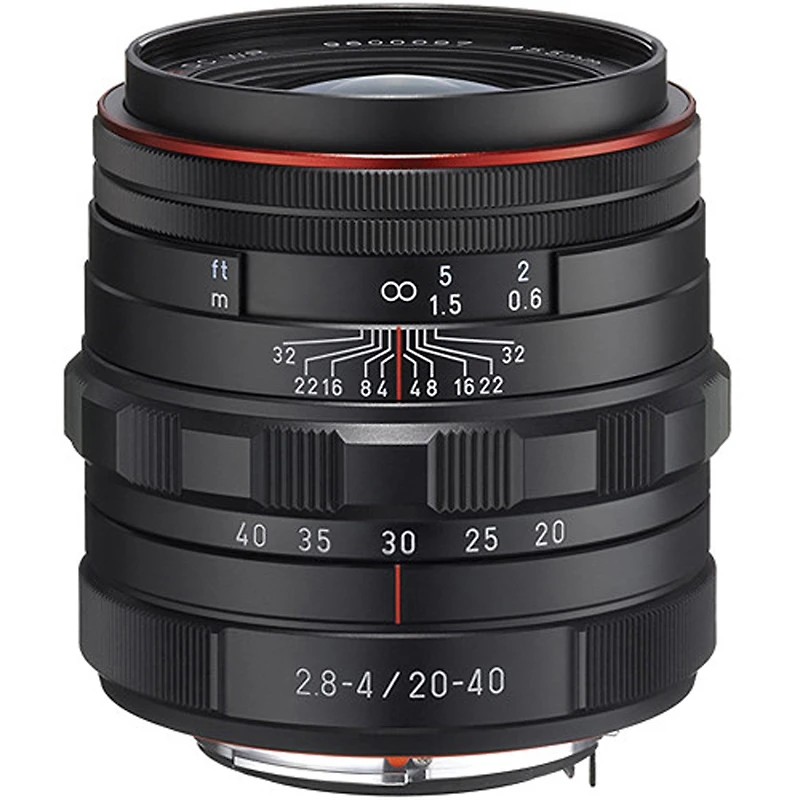 Pentax Hd Da 20-40mm f/2.8-4 Ed Limited Dc Wr Lens - Black