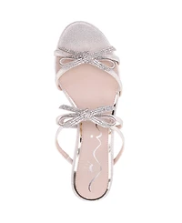 Nina Women's Georgie Low Block Heel Dress Sandals