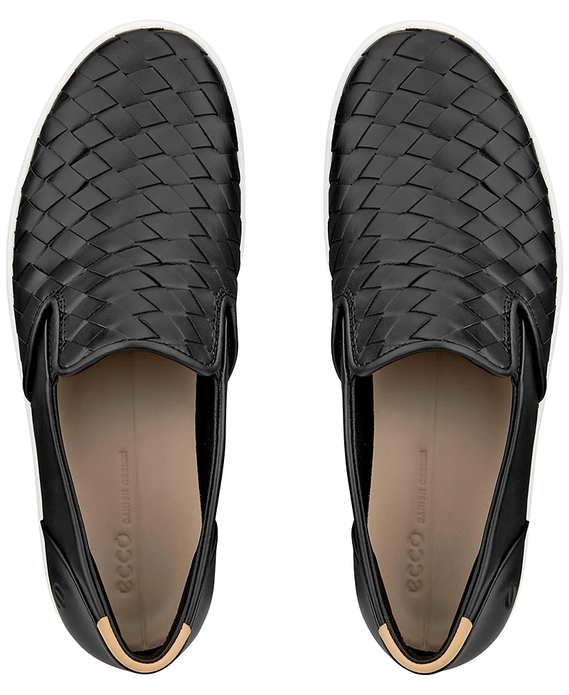 Ecco Women's Soft 7 Woven Slip-On Sneakers
