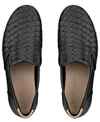 Ecco Women's Soft 7 Woven Slip-On Sneakers