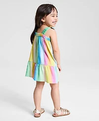 Epic Threads Toddler Girl Striped Bow Dress, Exclusively at Macy's