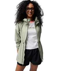 Columbia Womens Lillian Ridge Ii Jacket Rolling Bend Graphic Ringer Tee Bluevista Hill Shorts