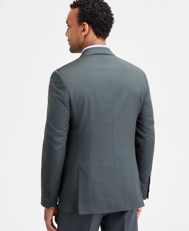 Michael Kors Men's Classic-Fit Wool-Blend Suit Separate Jacket