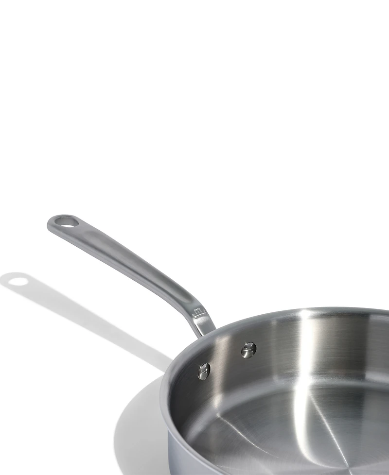 Made In Stainless Steel Clad 3.5-Quart Saute Pan with Lid