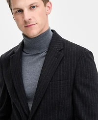 Tommy Hilfiger Men's Modern-Fit Knit Pinstripe Suit Separate Jacket
