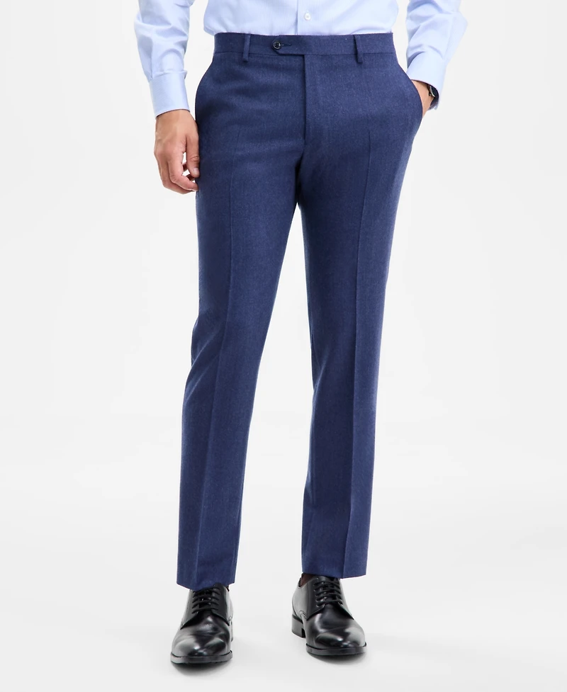 Tommy Hilfiger Men's Modern-Fit Pure Wool Suit Separate Pants