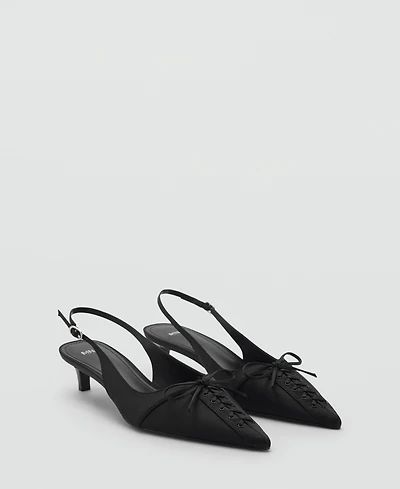 Mango Women's Kitten Heel Shoe