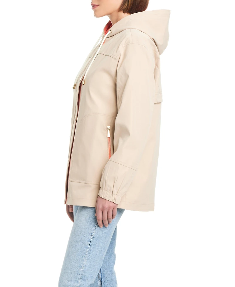 kate spade new york Women's Lightweight Zip-Front Water-Resistant Jacket