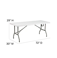 Outdoor Event/Tailgate Tent Set With Pop Up Event Canopy And Carry Bag Bi-Fold Table Carrying Handle