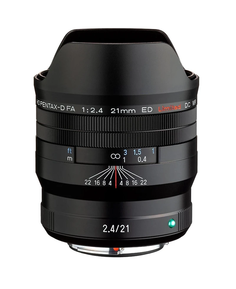 Pentax Hd Pentax-d Fa 21mm f/2.4 Ed Limited Dc Wr Lens, Black