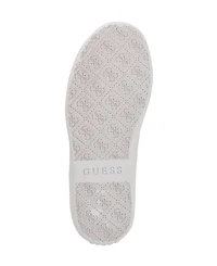 Guess Women's Naoko Charm Lace-Up Court Sneakers