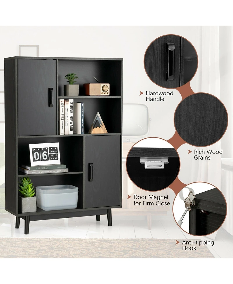 Sideboard Storage Cabinet with Door Shelf