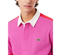 Lacoste Men's Classic-Fit Stripe Polo Sweatshirt