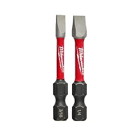 Milwaukee 48-32-4920 Shockwave 2" Slotted #8/#10 Impact Bit Set