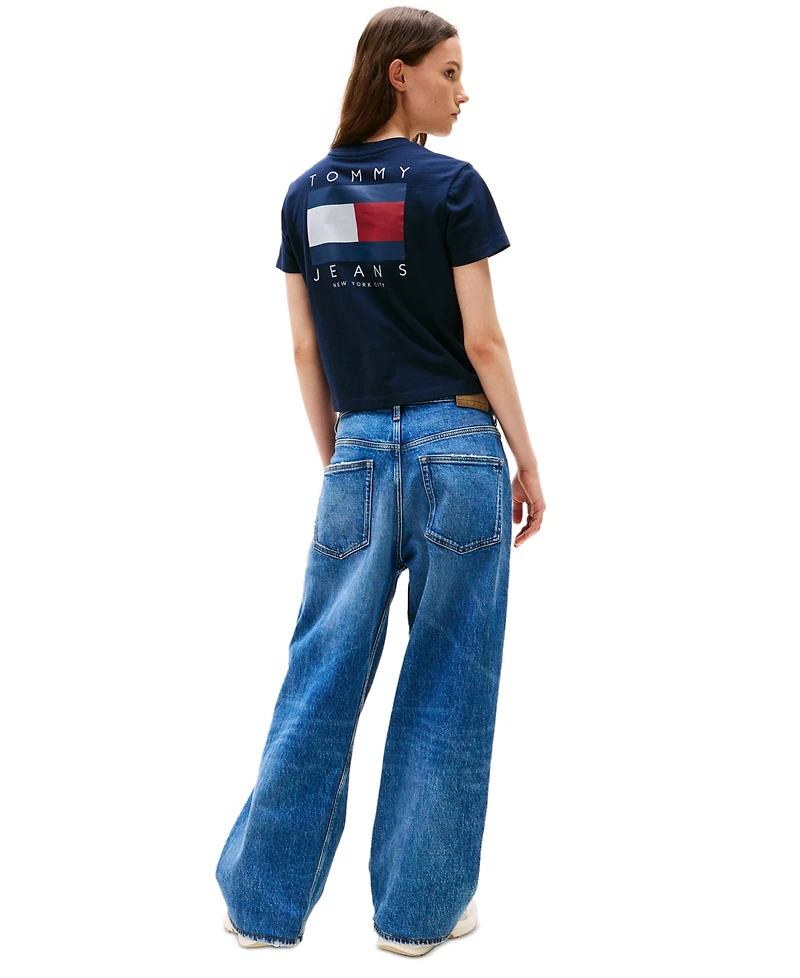 Tommy Jeans Women's Cotton Logo Graphic T-Shirt