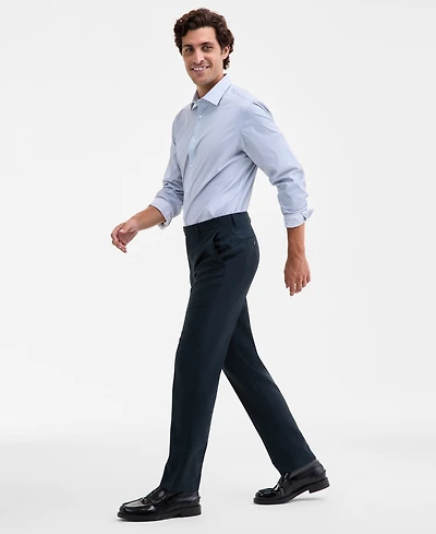 Calvin Klein Men's Slim-Fit Wool-Blend Stretch Suit Separate Pants