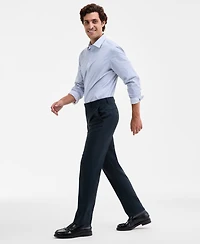 Calvin Klein Men's Slim-Fit Wool-Blend Stretch Suit Separate Pants