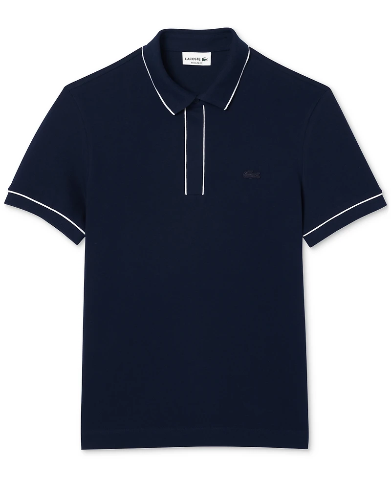 Lacoste Men's Regular-Fit Tipped Polo Shirt