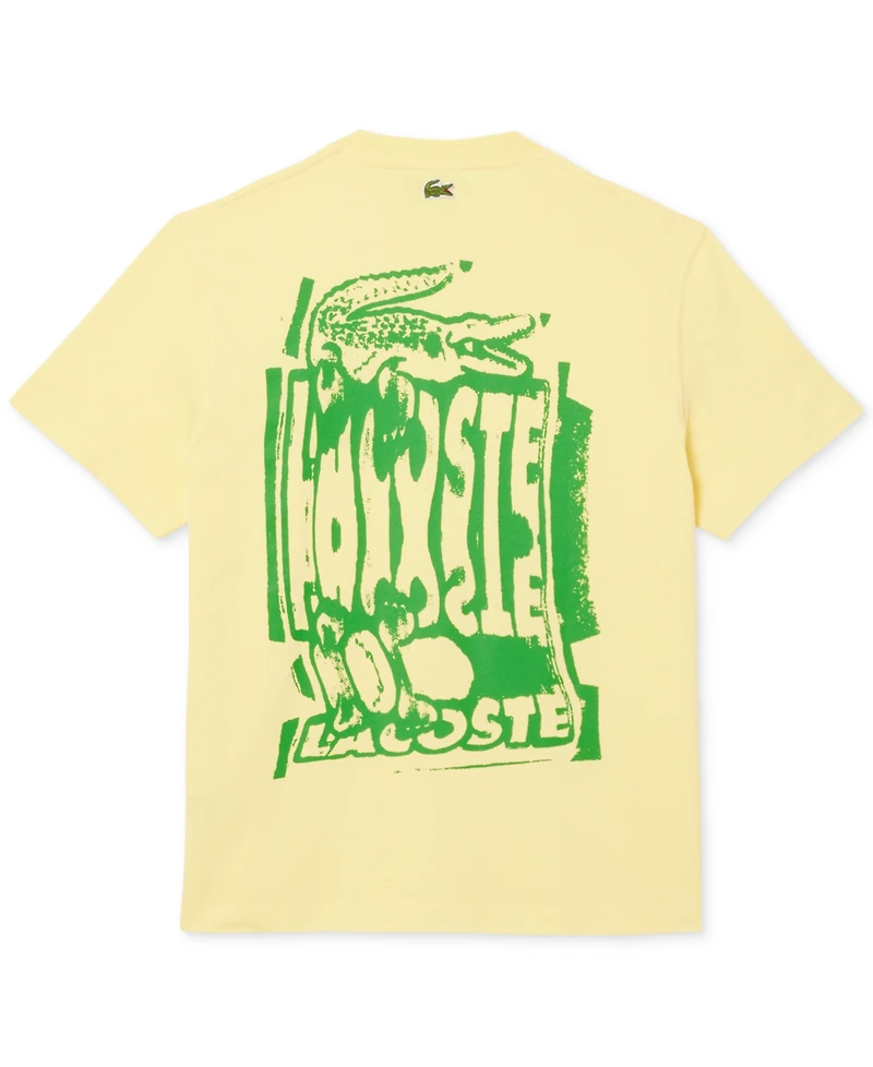 Lacoste Men's Drippy Logo Graphic T-Shirt