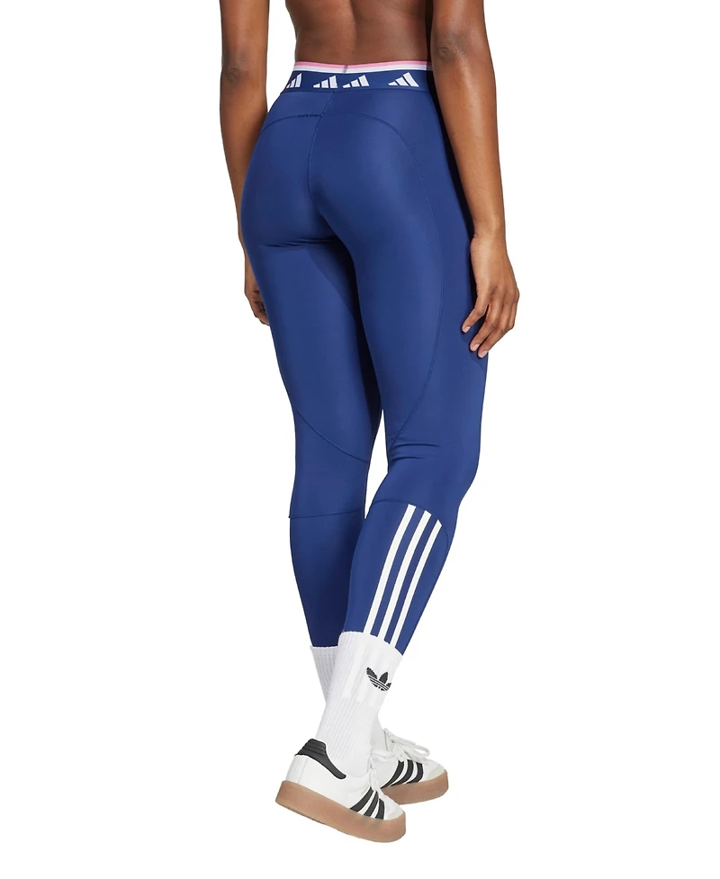 adidas Women's Hyperglam Color Pop Full Length Training Leggings
