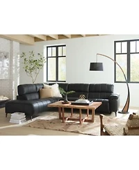 Wyndill Leather Sectional Collection Exclusively At Macys