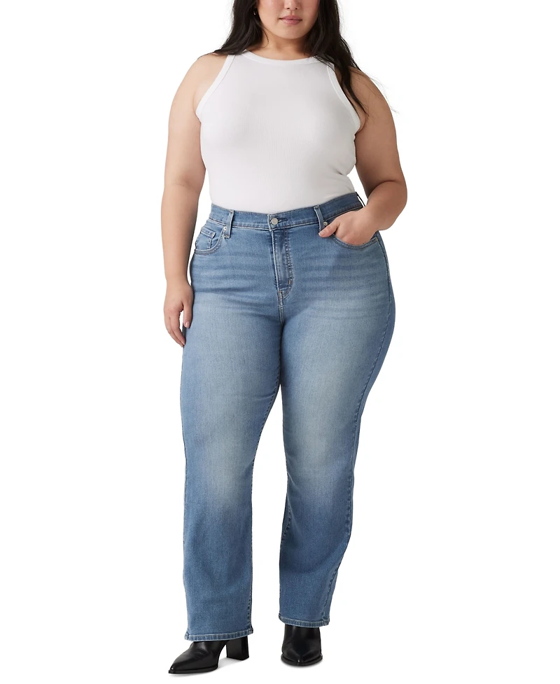 Levi's Plus Size 724 High-Rise Straight Jeans