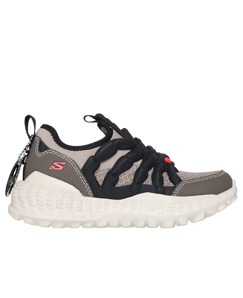 Skechers Little Boys' Monster - Creature-Brisk Slip-On Athletic Sneakers from Finish Line