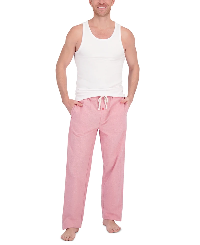 Hanes Platinum Men's Brushed Oxford Sleep Pants