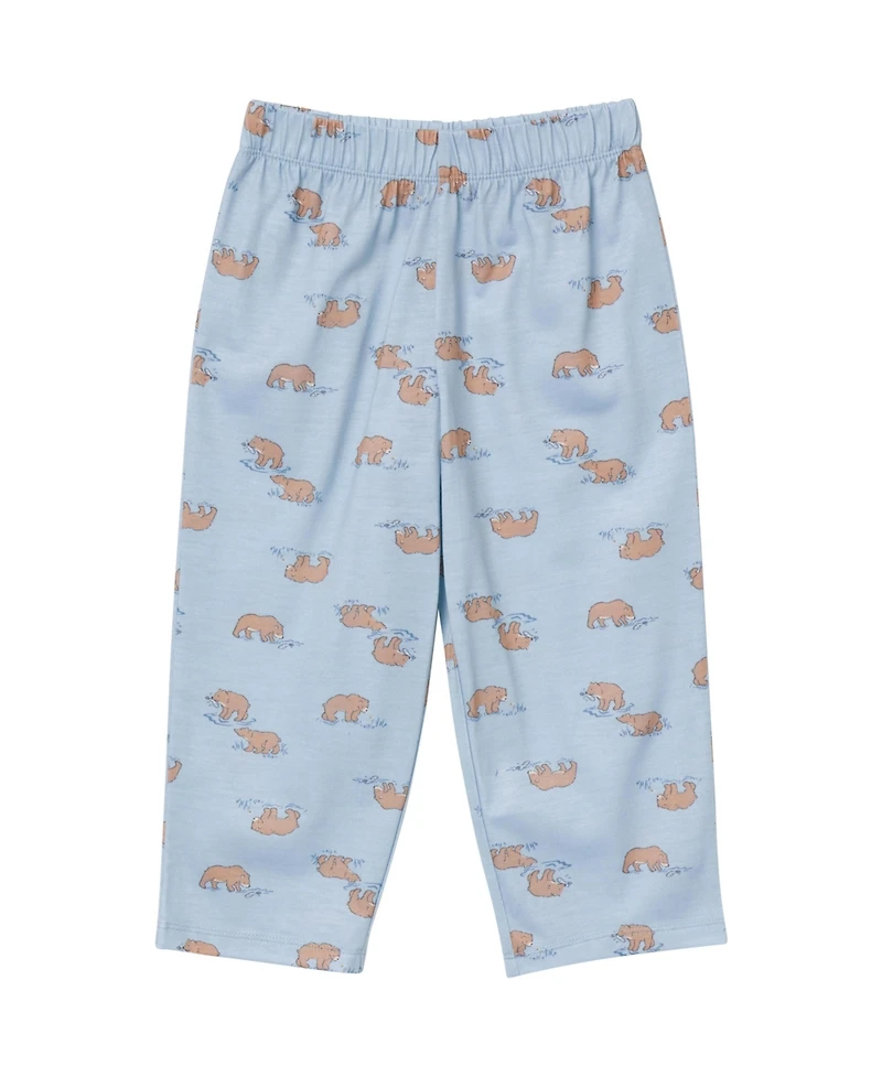 Gerber Toddler Boys 3-Piece T-Shirt, Shorts & Pants Pajama Set, Rock Roll, 5T