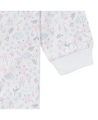 Gerber Toddler Girls Footless Pajamas with Reverse Zipper, 3-Pack