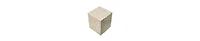 Versatile Capiz End Table Stool, Square Design with Sturdy Base