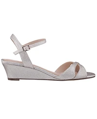 Nina Women's Flora Almond Toe Wedge Sandals