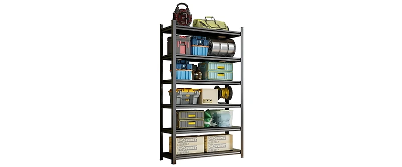 Heavy Duty Adjustable Kitchen Shelving Unit, Wire Storage Shelves with Wheels, Pantry Organizer Rack Rolling Metal Shelf for Garage Closet Laundry