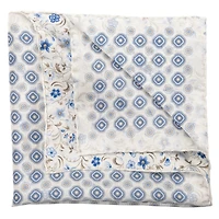 Elizabetta Men's Italo - Double Sided Silk Pocket Square for Men