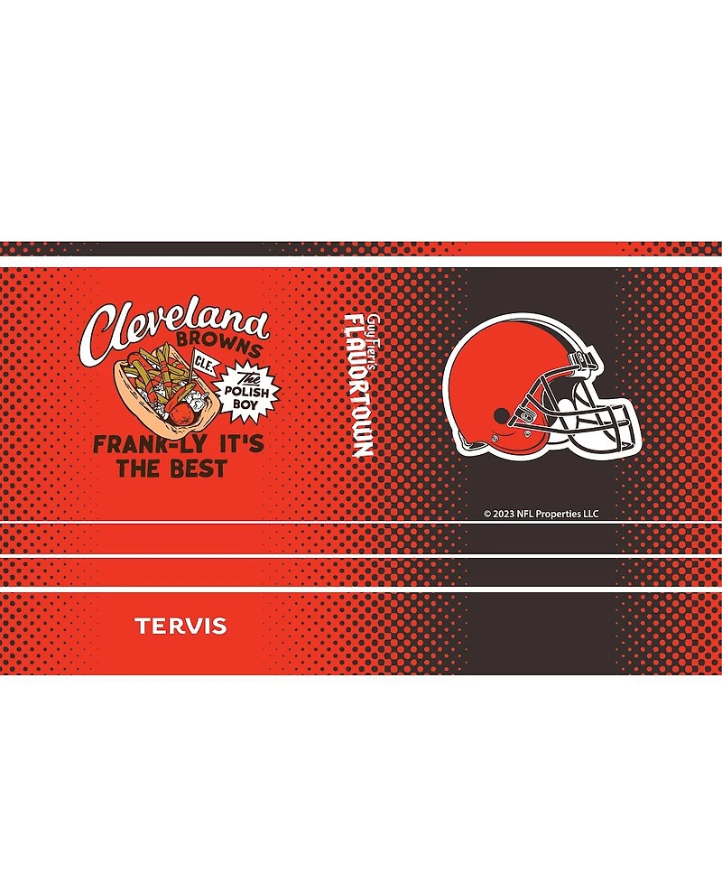 Guy Fieri's Flavortown Cleveland Browns Nfl x Guy 20oz. Stainless Steel Tumbler