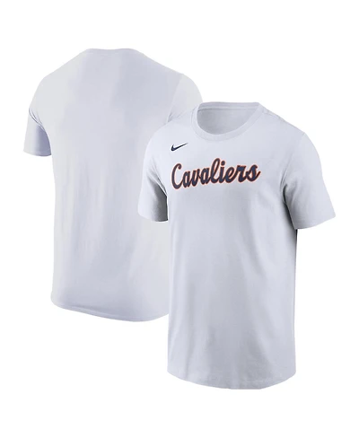 Nike Men's White Virginia Cavaliers Script Logo T-Shirt