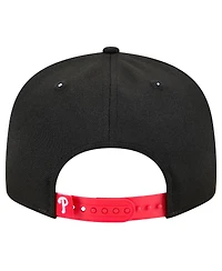 New Era Men's Black Philadelphia Phillies Splatter 9Fifty Snapback Hat