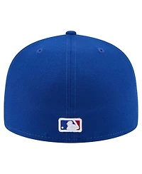 New Era Men's Royal Chicago Cubs State Stitch 59Fifty Fitted Hat