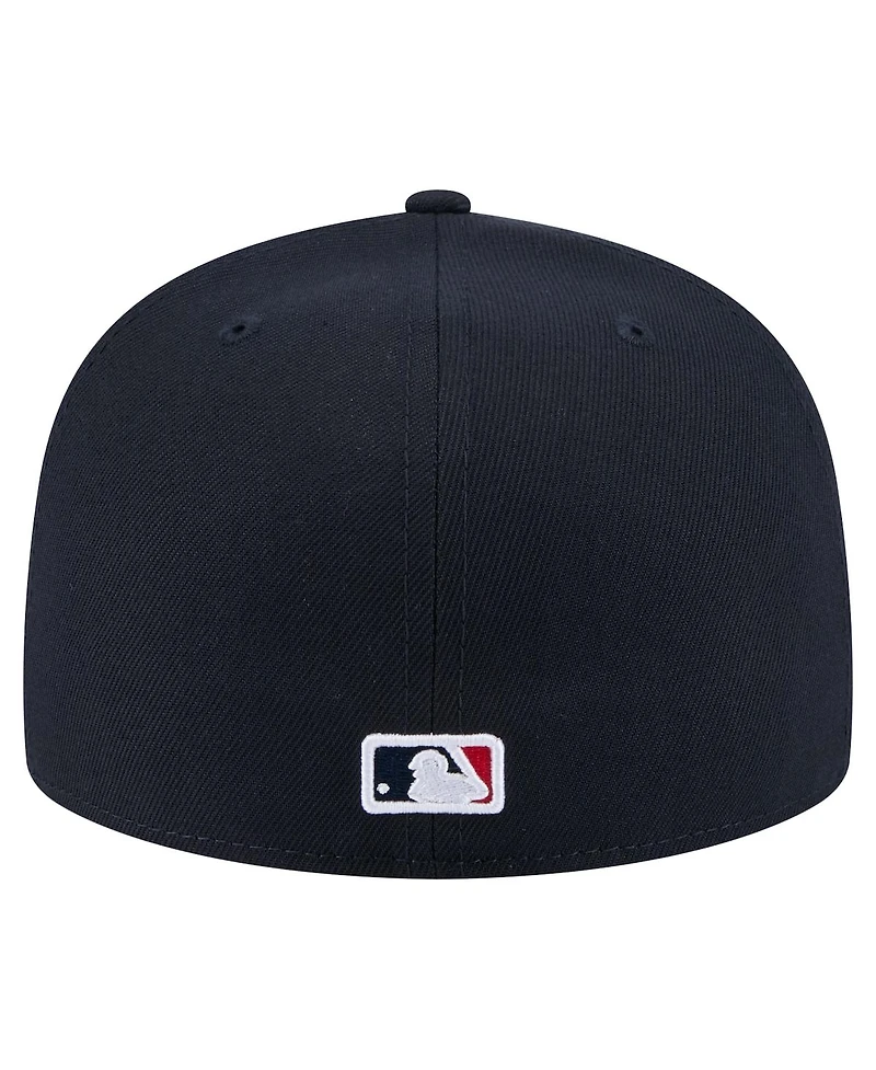 New Era Men's Navy Boston Red Sox State Stitch 59Fifty Fitted Hat