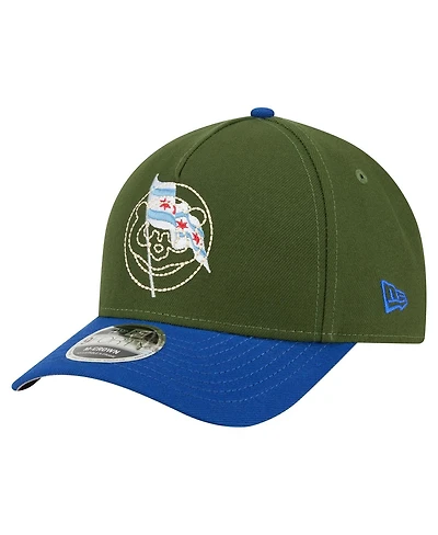 New Era Men's Dark Green Chicago Cubs City Feature 9Forty A-Frame Adjustable Hat