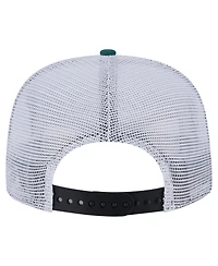 New Era Men's Midnight Green/Black Philadelphia Eagles Throwback Dye Golfer Snapback Hat