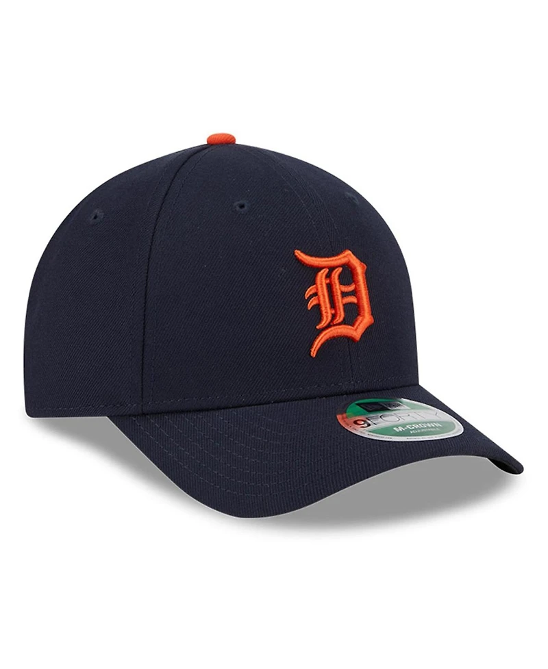 New Era Men's Navy Detroit Tigers Player Replica 9FORTY Adjustable Hat