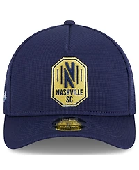 New Era Men's Navy Nashville Sc 2025 Jersey Hook 9FORTY M-Crown Adjustable Hat